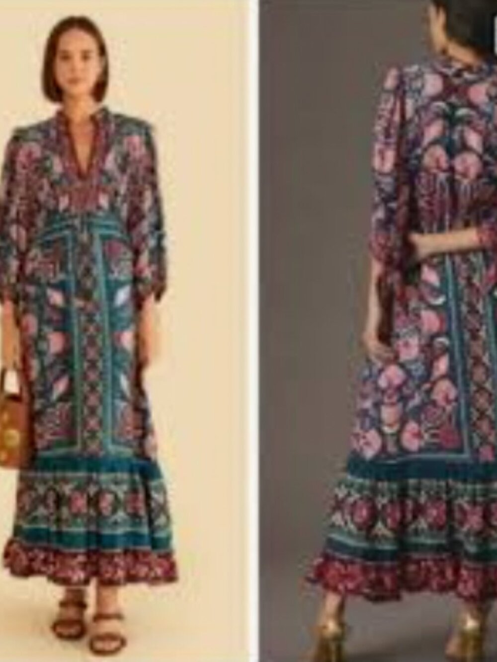 FARM Rio Floral Long Sleeve Dress - Picture 3 of 14